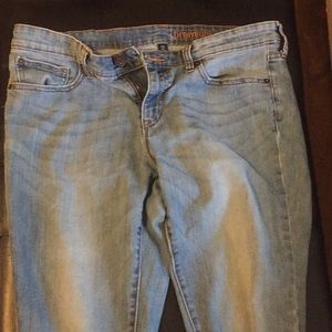 Gap boyfriend denim capris